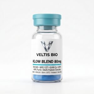 Research Catalogue Veltis Bio KLOW Blend 80mg peptide vial