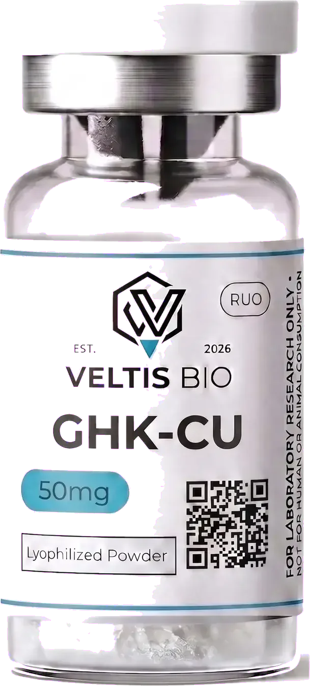 GHK-Cu 50mg (Copper Peptide) - Veltis Bio research vial